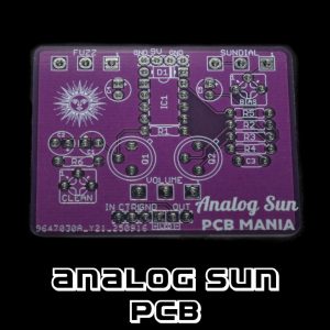 ANALOG SUN PCB ANALOG SUN PCB
