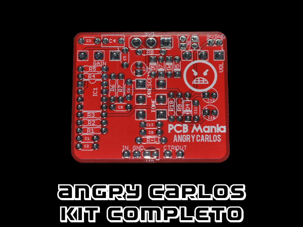 ANGRY CARLOS KIT COMPLETO ANGRY CARLOS KIT COMPLETO